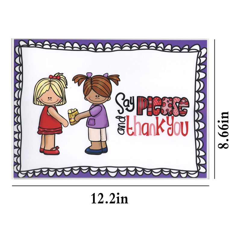Alpurple 9 Pcs A4 Classroom Rules Posters, Preschool Class Rules Poster, Classroom Rule Behavior Educational Posters, Good Habits Manners Chart for Preschool and Primary school Supplies - Image 2